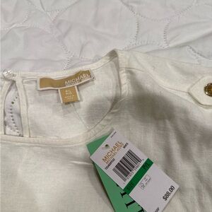 Michael Kors Cream Blouse